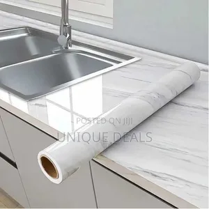 White Foil Paper Self Adhesive Wall Wallpaper