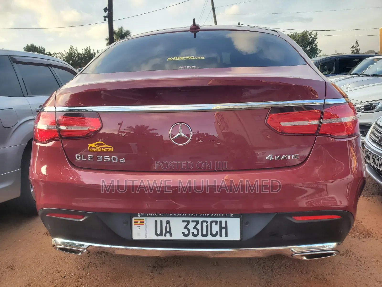Mercedes-Benz GLE-Class 2016 Red