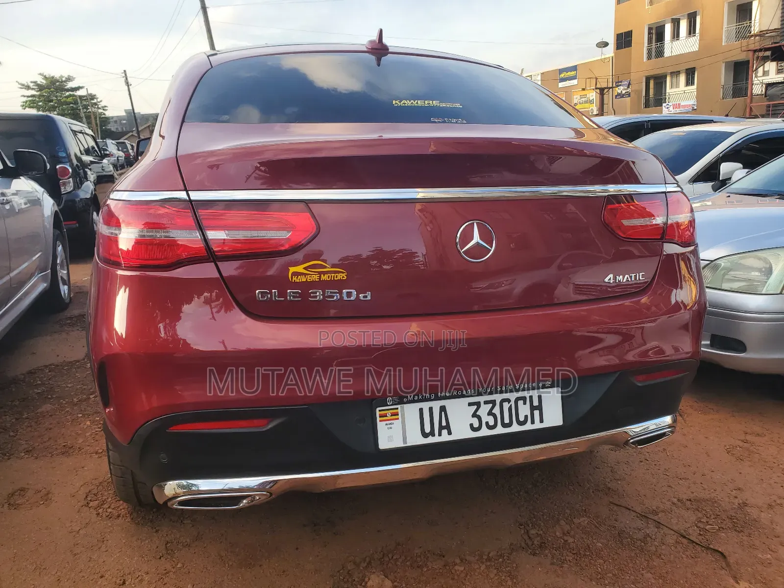 Mercedes-Benz GLE-Class 2016 Red
