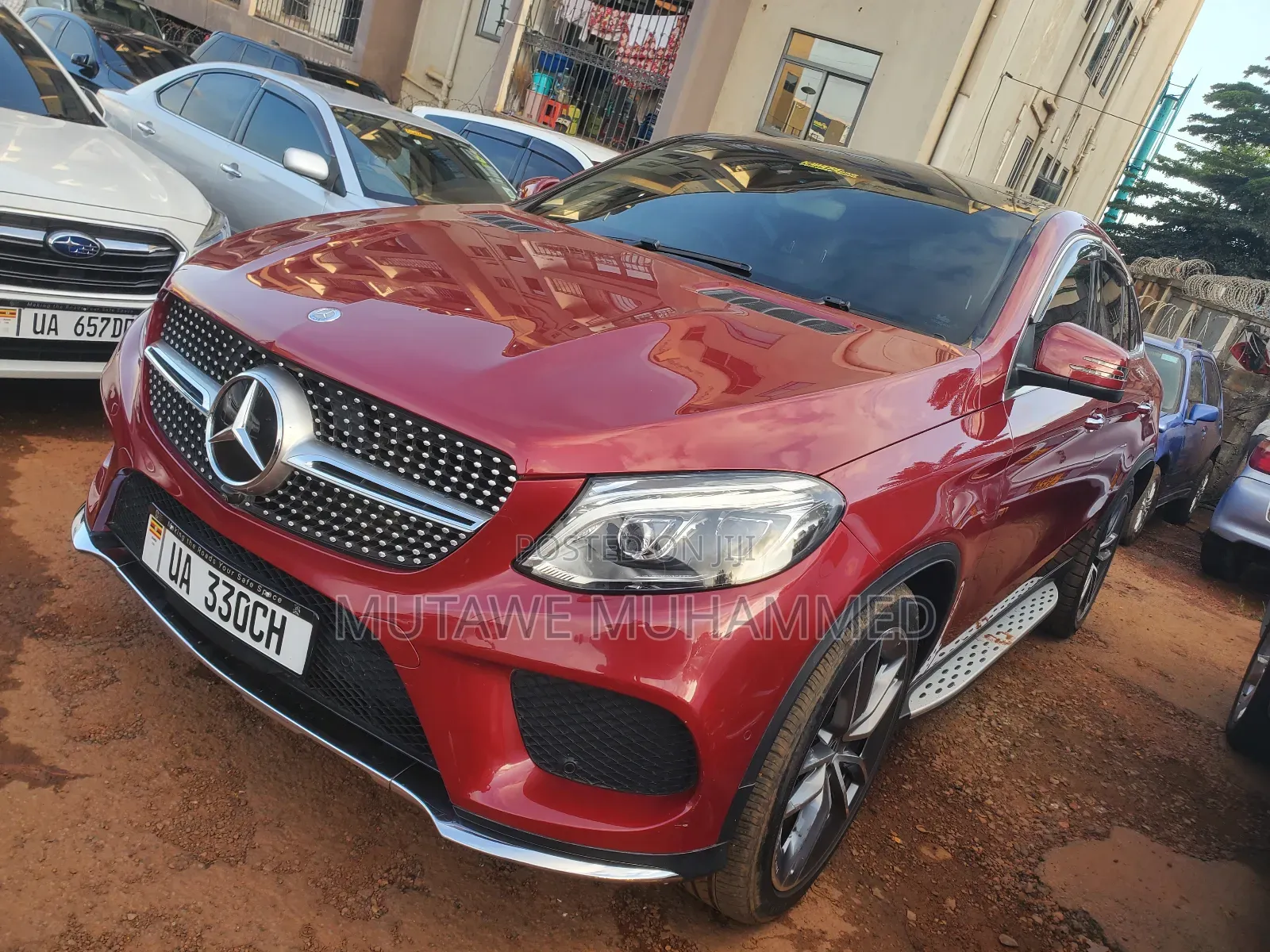 Mercedes-Benz GLE-Class 2016 Red