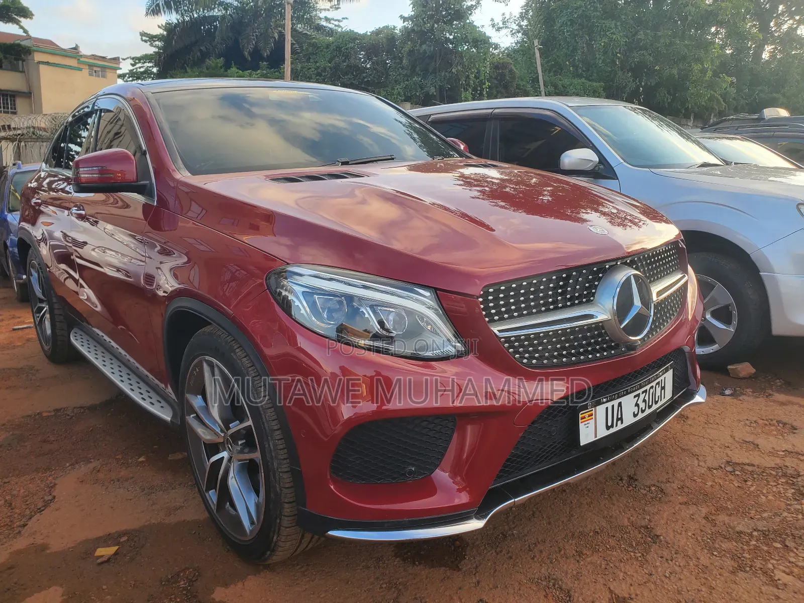 Mercedes-Benz GLE-Class 2016 Red