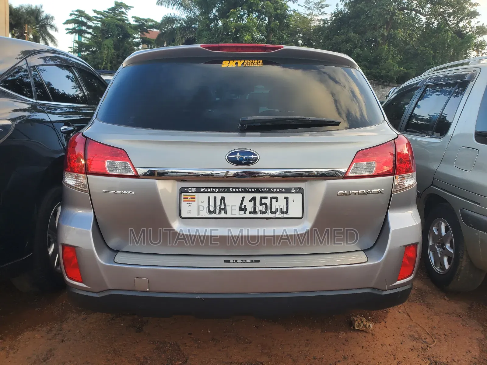 Subaru Outback 2012 Gray