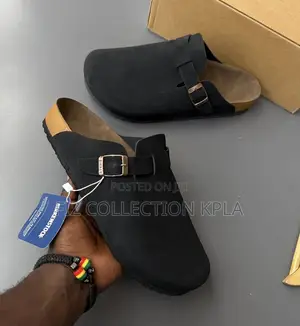  Noir Comfort Birken Clog