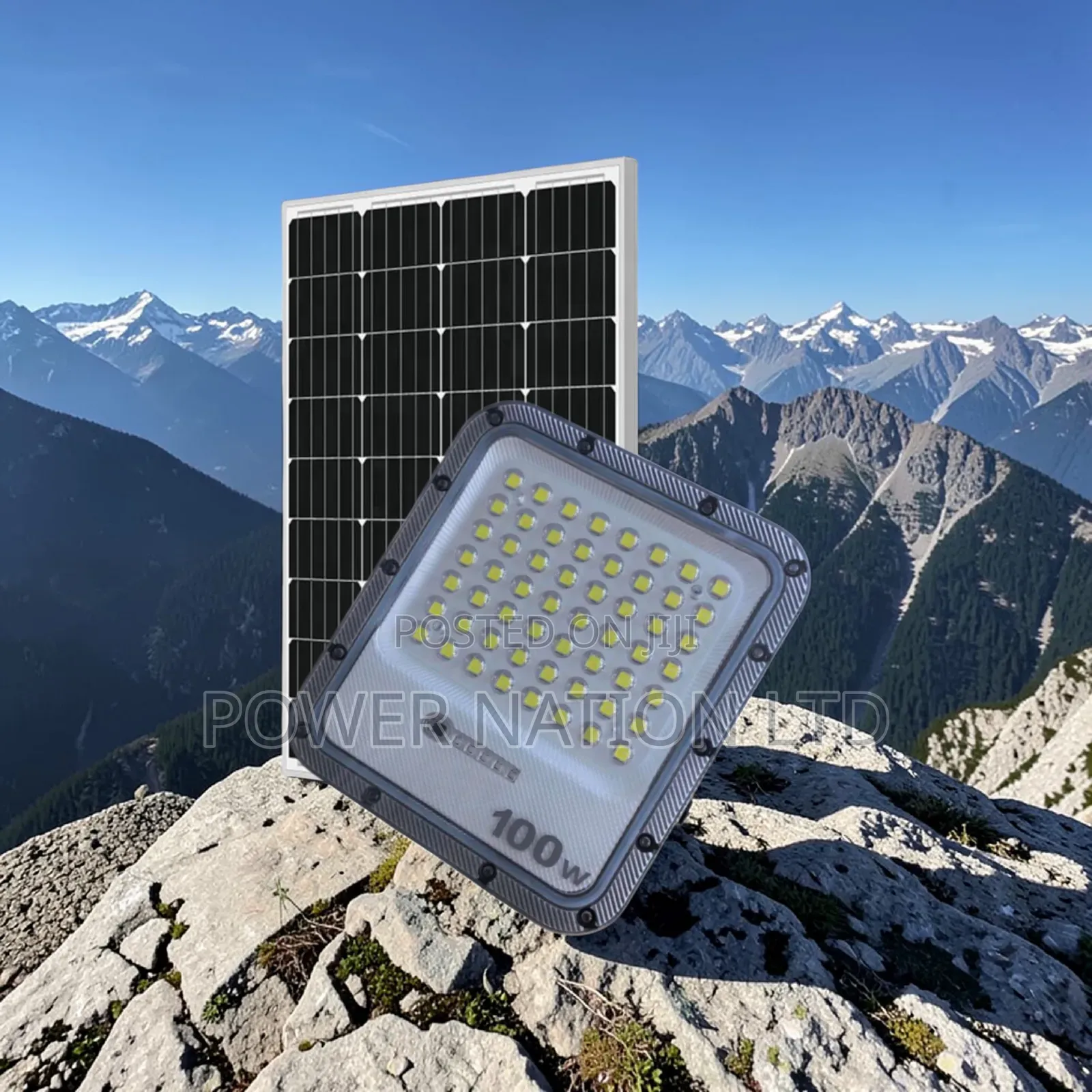 100w Ttnergy Solar Flood Light
