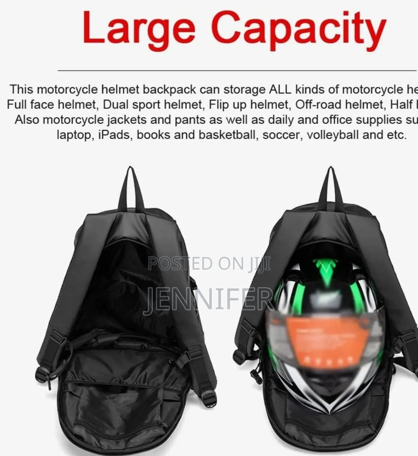 Ponasoo Minimalist, Water-Resistant Backpack