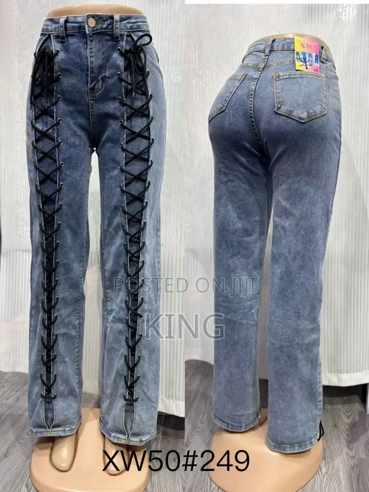 Cool Denim Vibes Womens Jeans