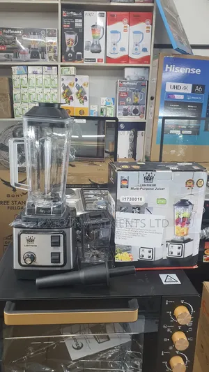Commercial Blender Luxtrend 2in 1 With Steel Knife Head