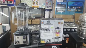 Commercial Blender Luxtrend 2in 1 With Steel Knife Head
