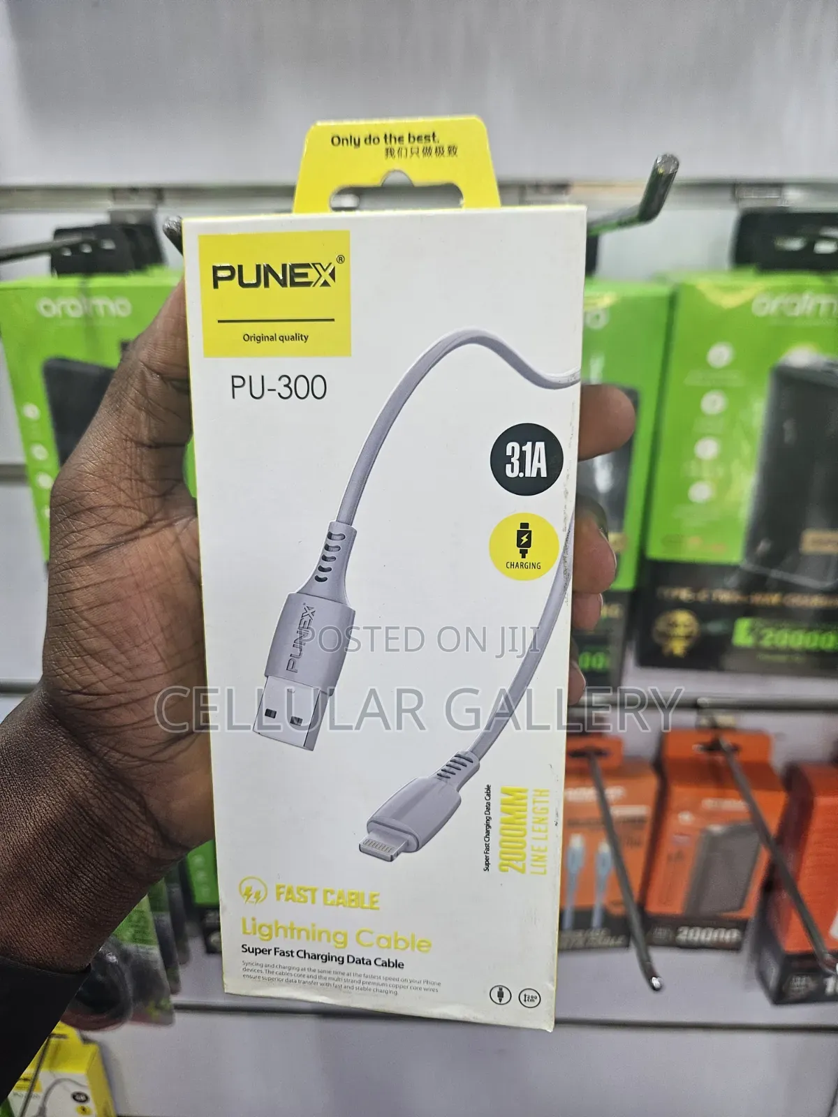 Punex Lightning Cable 2m