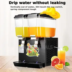 Cold Hot Juice Dispenser, 32l Stainless Steel Clear Drink