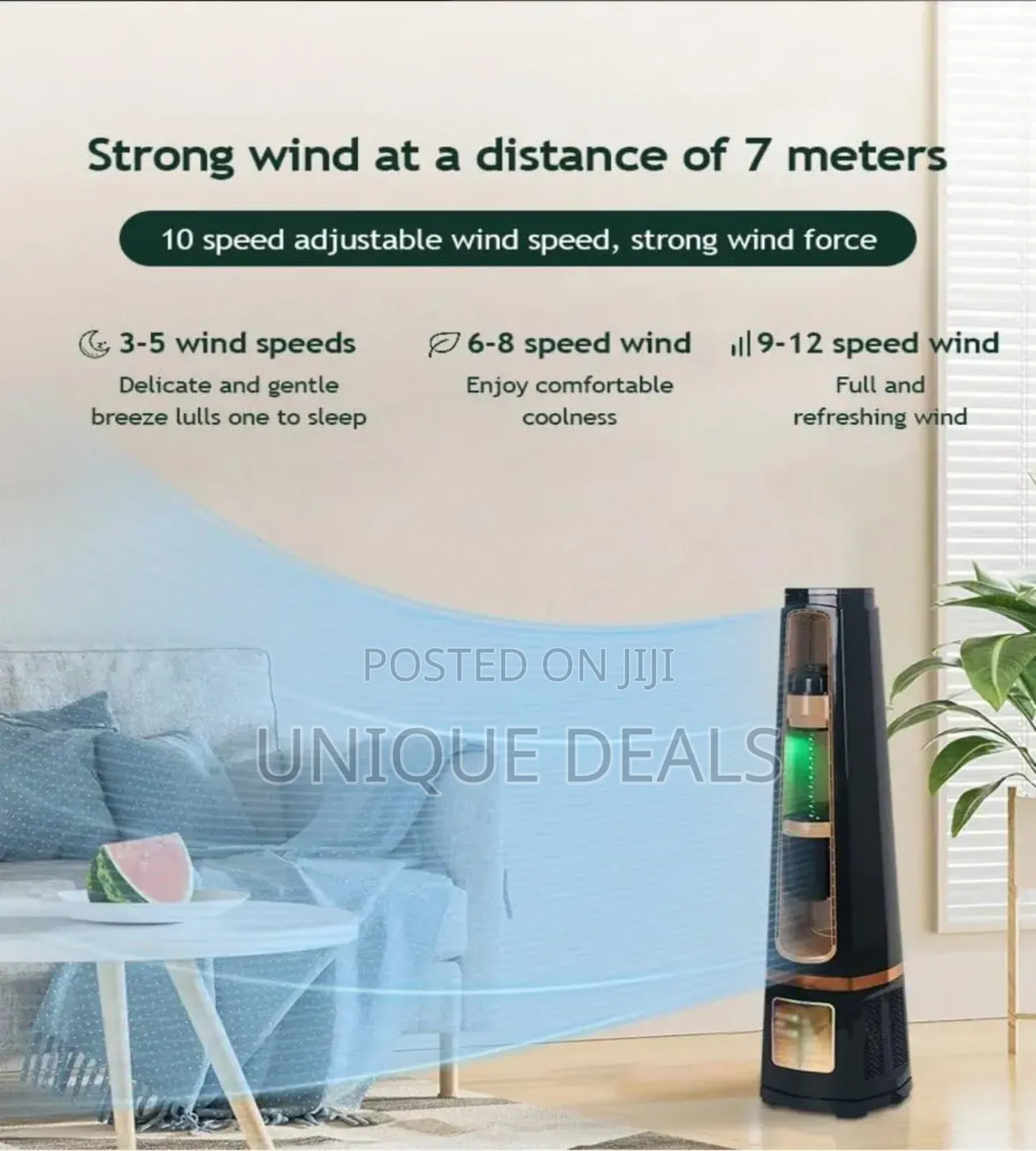 5 in 1 Smart Bladeless Fan With Multifunctional Aromatherapy Diffuser