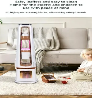 5 in 1 Smart Bladeless Fan With Multifunctional Aromatherapy Diffuser