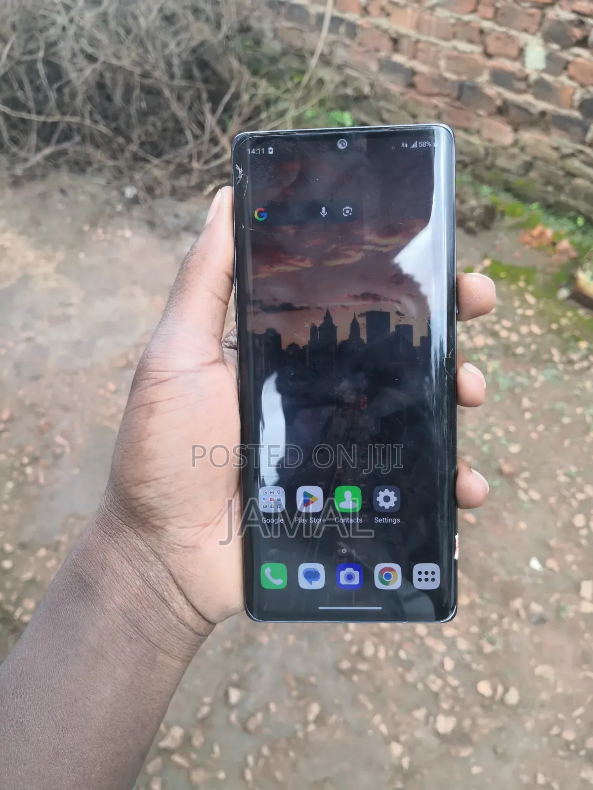 New LG Velvet 5G 128 GB Black