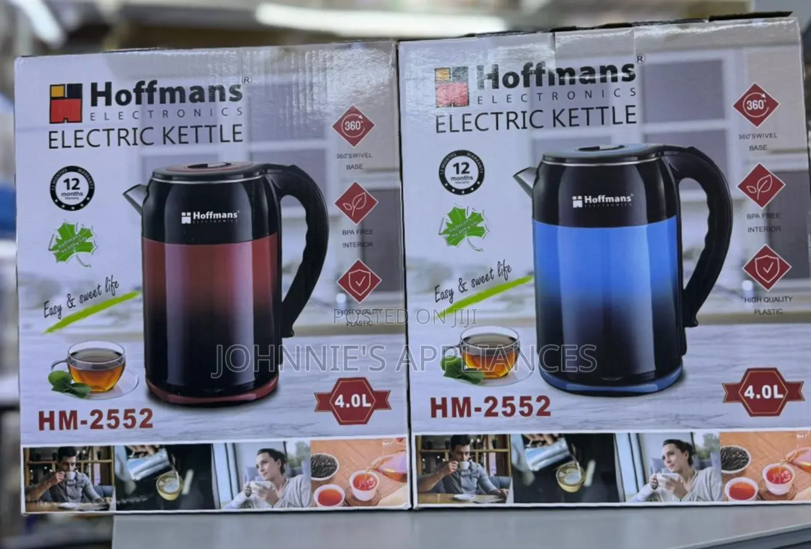 Hoffman Electric Kettle 4l