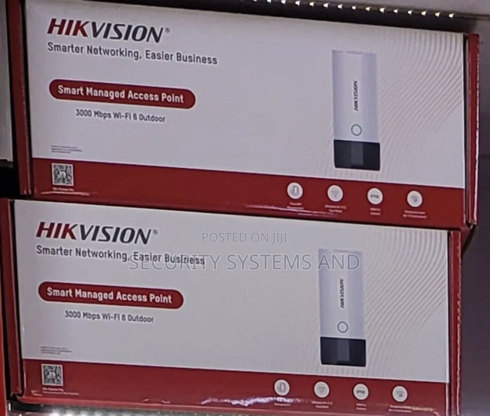 Hikvision 3000mbps Wi-Fi 6 Outdoor Access Point - Ds-3wap623e-Si