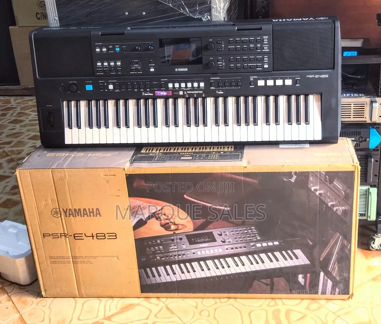 Yamaha Piano PSR-E483 Keyboard