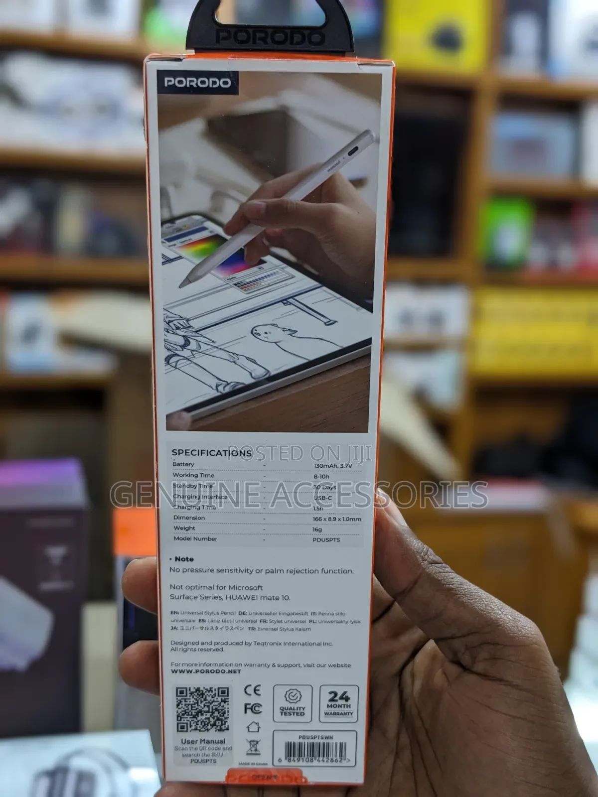 Porodo Universal Pencil for Smartphone and Tablet