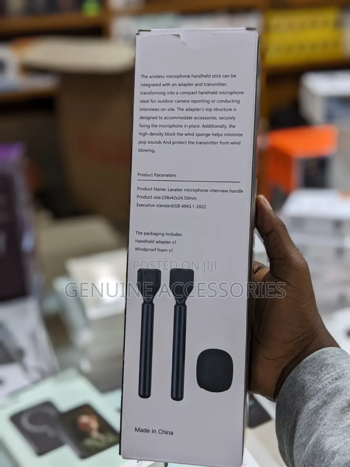 Lavalier Microphone Interview Handle