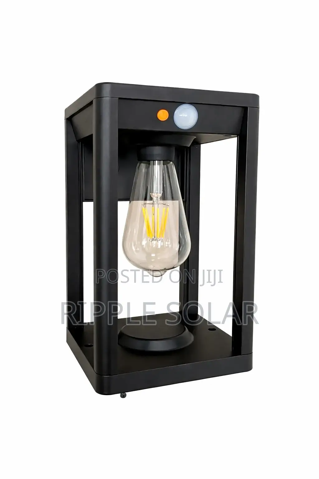 Solar Wall Lantern Light With Motion Sensor Waterproof Outdoor Lamp