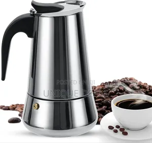 6 Cup Moka Pot Italian Coffee Maker Classic Stovetop Espresso Maker