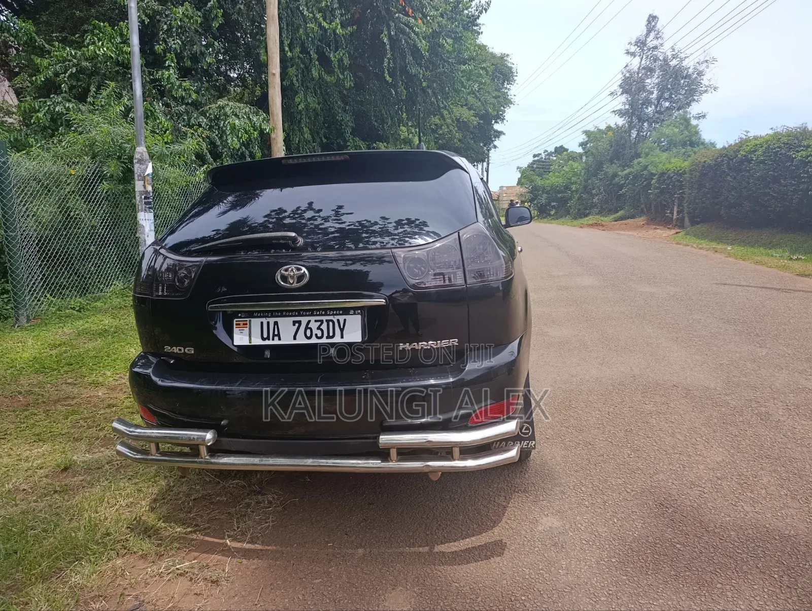 Toyota Harrier 240G 2009 Black