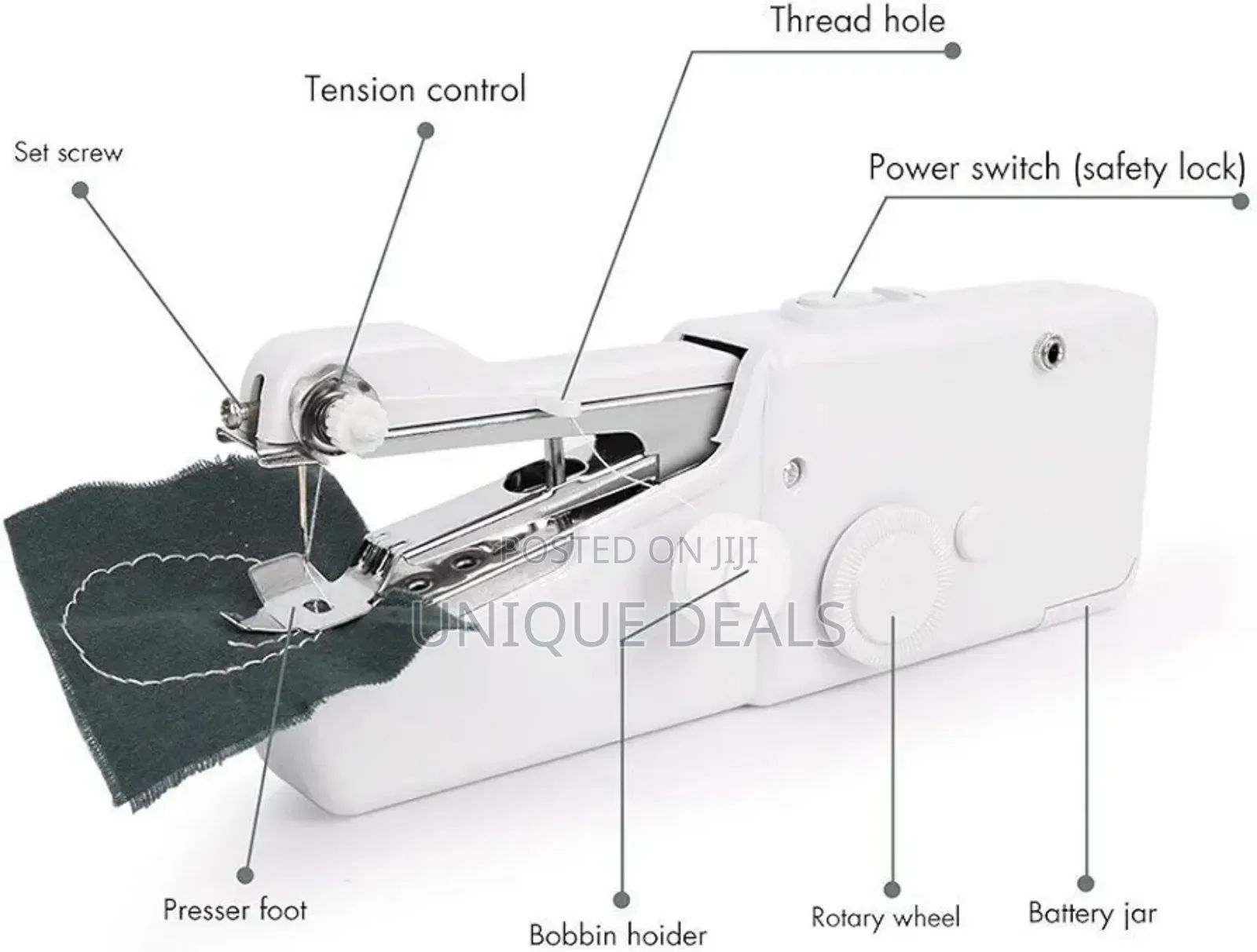 Cordless Battery Operated Handheld Sewing Machine