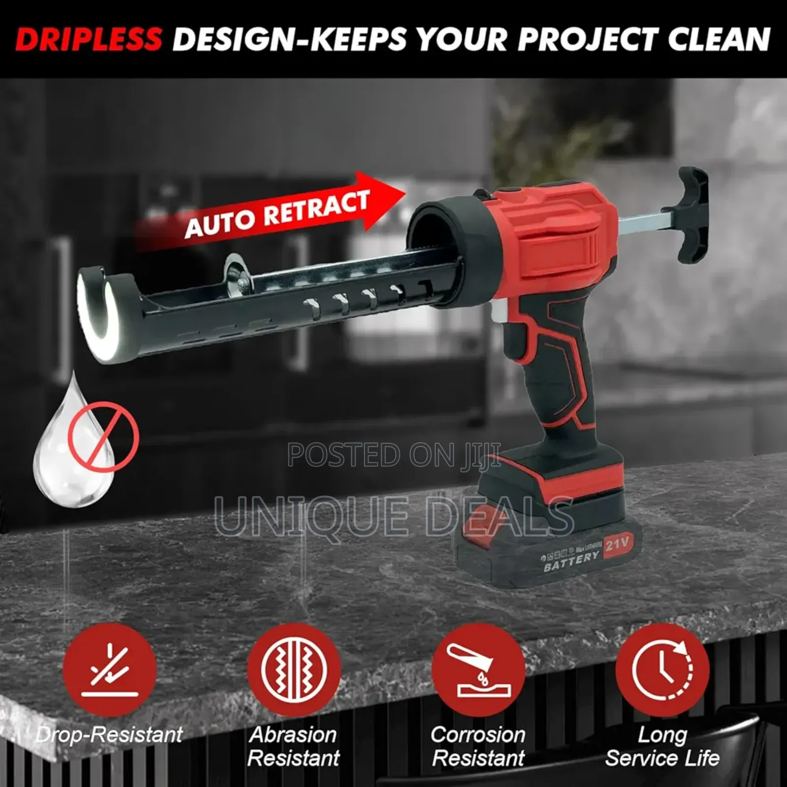 Battery Powered Cartridge Gun Compatible