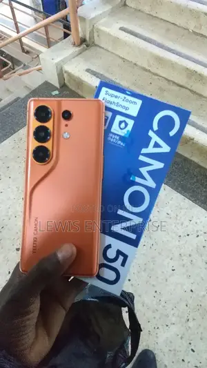New Tecno Camon 50 256 GB Rose Gold