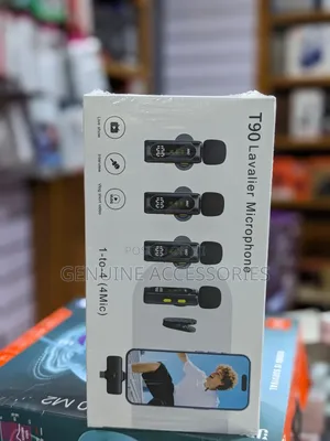 T90 Lavalier Microphone 1-to-4(4mics)