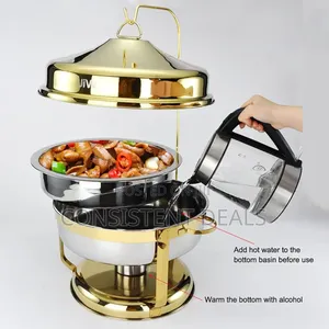 Buffet Servers With Hanger - Stainless Steel Chafing Dish Buffet Set