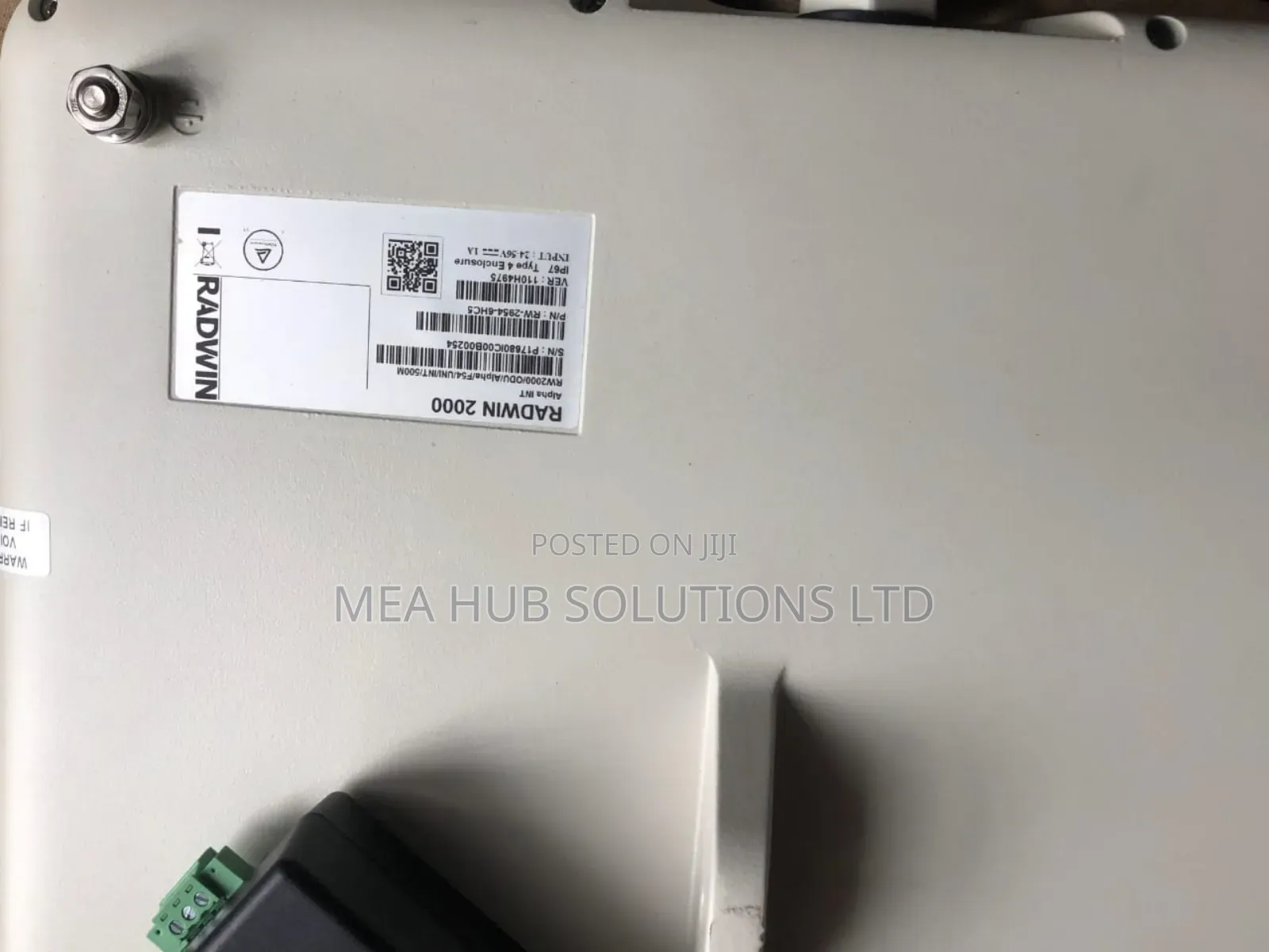 The Radwin 2000 Alpha (Model Rw-2954-6hc5)