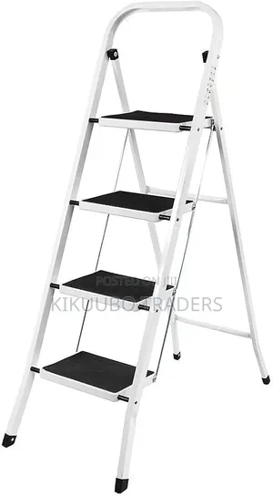 4 Step Telescopic Foldable Ladder