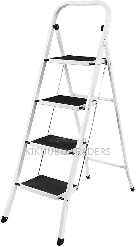 4 Step Telescopic Foldable Ladder