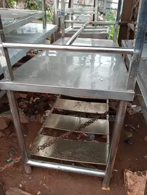 Stainless Steel Working Table Double