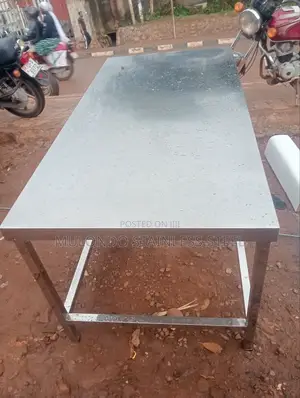 Commercial Stainless Steel Working Center Table Single