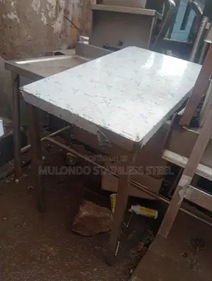 Single Tray Stainless Steel Working Table