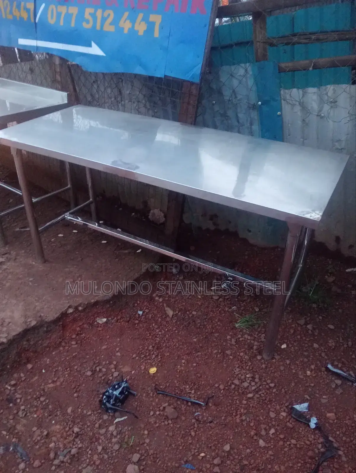 Stainless Steel Single Working Table