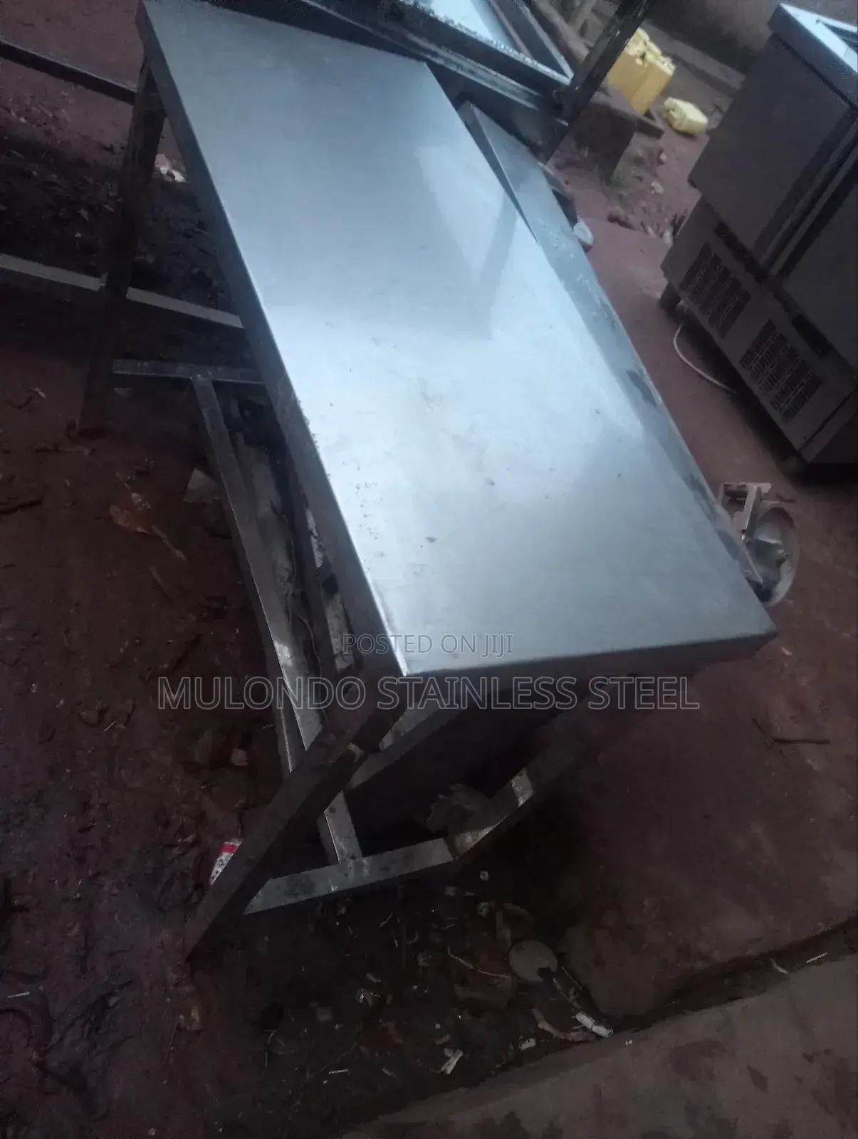 Stainless Steel Working Table 1_ Tray
