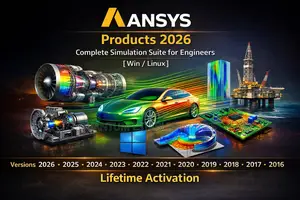 Ansys 2026–2016 | All Products | Windows Linux | Simulation Software