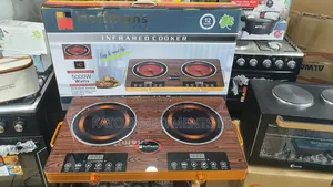 Infra Red Cooker Double Hoffmans Golden