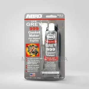 Abro Grey 999 RTV Silicone Gasket Maker Fr Creating Automotive Gaskets