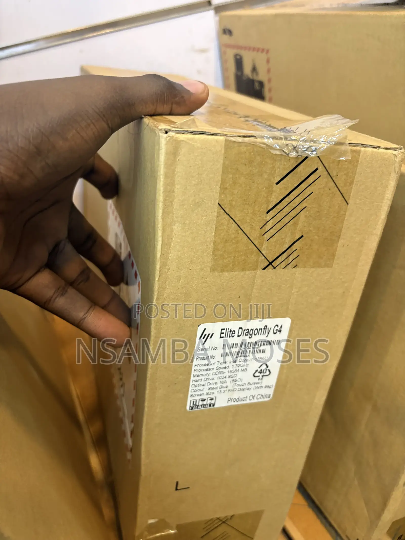 New Laptop HP Dragonfly G4 16GB Intel Core i5 SSD 1T