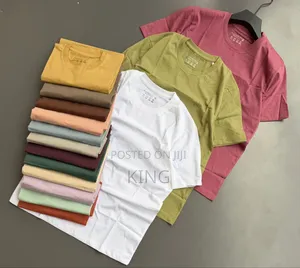 Cotton Tees Plain T-Shirts. 12 Colors