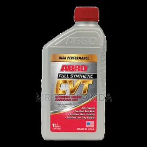 Abro Full Synthetic CVT Transmission Fluid.