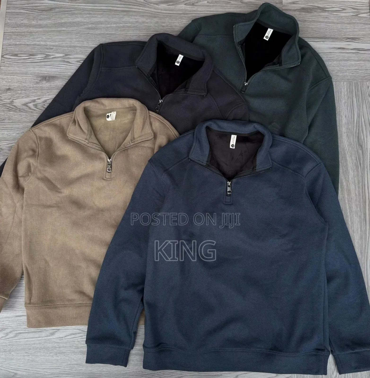 Men's, Women's Quarter-Zip Fleece Pullover Sweater