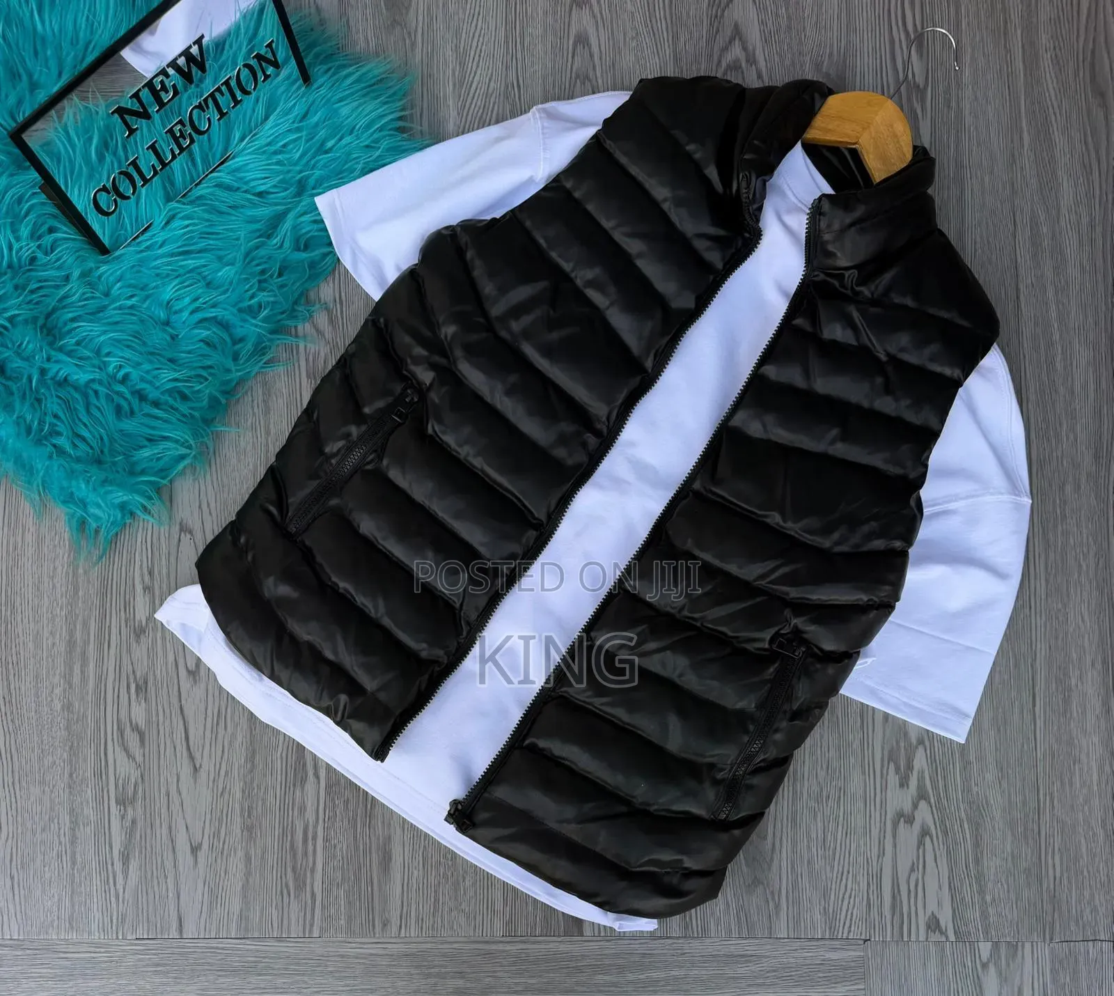 Warm Layering Piece Puffer Vest Jacket