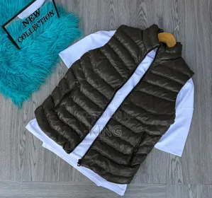 Chic Puffed Style Puffer Vest Jacket