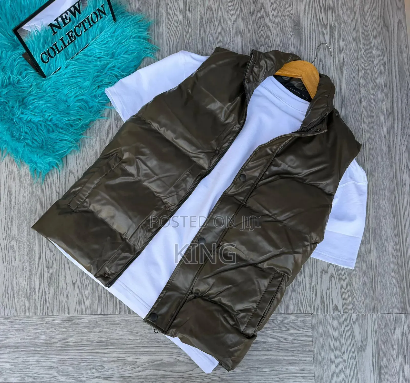 Chic Puffed Style Puffer Vest Jacket
