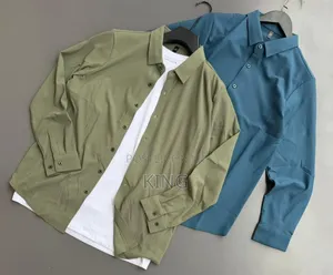 Theory Men's Long Sleeve Colar Shirt.