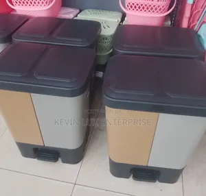 Household Dust Bin Double